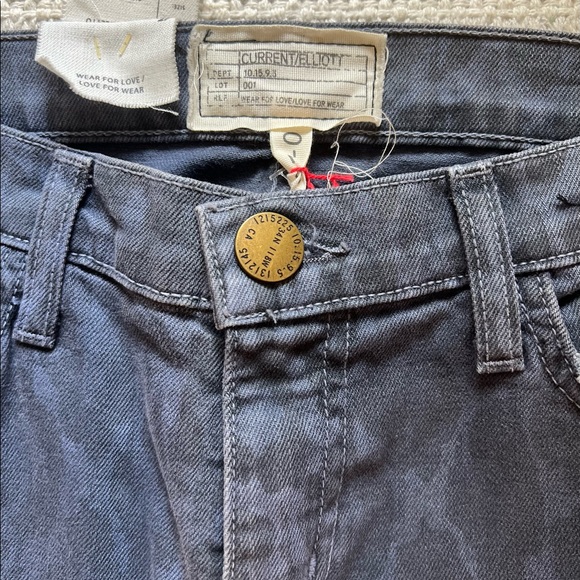 NWT current Elliot animal print jeans size 27 - Picture 2 of 6